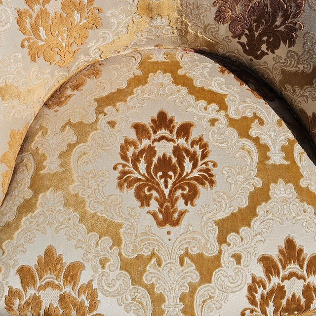 Beige Vintage French Crapaud Chairs, 1950s, Set of 2 For Sale - Image 8 of 16