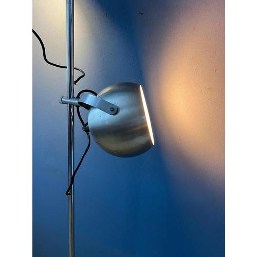Silver Vintage Herda Eyeball Floor Lamp For Sale - Image 6 of 13