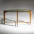 Mid-Century Modern Oval Coffee Table, Walnut Base, Glass Top, Italy For Sale - Image 9 of 15