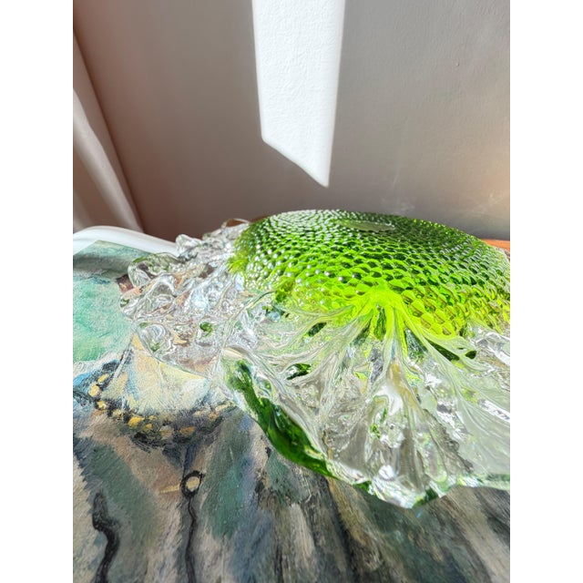Vintage Art Glass Bowl by Pertti Santalahti for Humppila, Finland, 1970s For Sale - Image 17 of 18