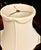 Textile Draped Silk Bell Lamp Shade W/ Gimp For Sale - Image 7 of 8