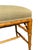 Mid-20th Century Chinese Chippendale Faux Bamboo Stool For Sale - Image 4 of 8