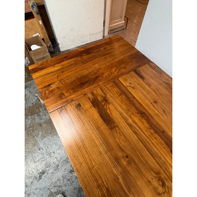 Article Seno Extendable Dining Table, Walnut For Sale - Image 9 of 12