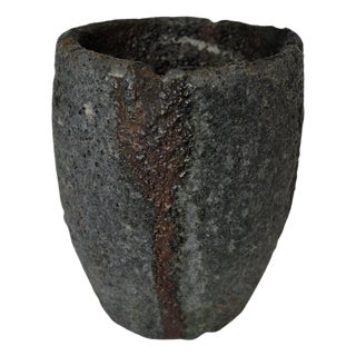 Mid 20th Century Crucible Planter Pot Vessel For Sale