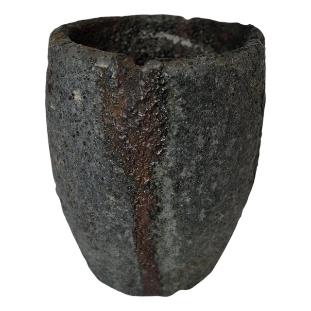 Mid 20th Century Crucible Planter Pot Vessel For Sale