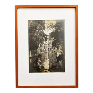 Early 20th Century Photograph, "Venezia Rio S. Polo" by Domenico Anderson - Anderson Roma, Framed