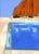After David Hockney Abstract Poolside Beach Landscape Oil Painting by Alexandra Swistak For Sale - Image 10 of 11