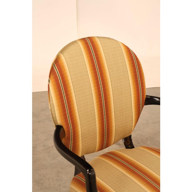 Baker Furniture Set Of Eight Oval Back Dining Chairs For Sale In Philadelphia - Image 6 of 18