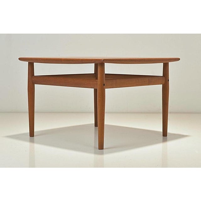 Article Name: Side Table Teak Designer: Grete Jalk Year: around 1960 Manufacturer: Glostrup Møbelfabrik Country: Denmark...