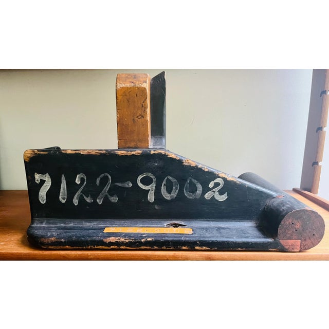 Industrial Wood Factory Mold Early 20th Century For Sale In New York - Image 6 of 13