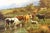 19th Century Giovanni Melone, Cows Grazing, 19th Century, Oil Painting on Canvas, Framed For Sale - Image 5 of 16