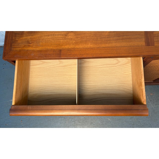 Brown Mid 20th Century Modern Lane "Rhythm" Walnut Credenza For Sale - Image 8 of 14