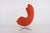 Egg chair (model 3316) designed by arne jacobsen for fritz hansen in 1958 for the sas royal hotel in copenhagen. swivel...