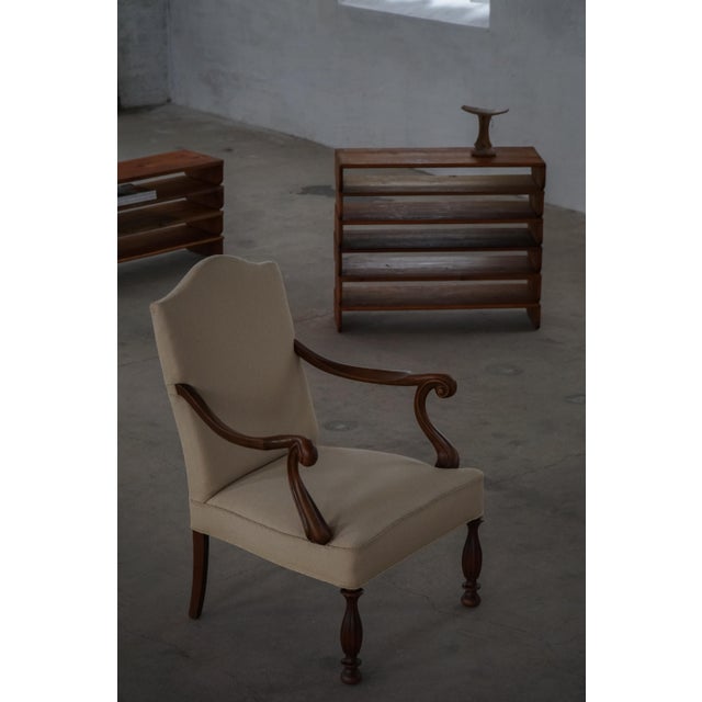 Early 20th Century Art Nouveau Danish Easy Chairs, 1920s, Set of 2 For Sale - Image 6 of 18