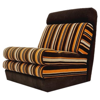 Space Age German Singel Couch Extendable to Bed, 1970s For Sale