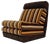 Space Age German Singel Couch Extendable to Bed, 1970s For Sale