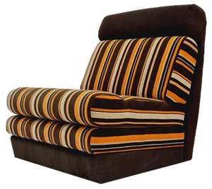 Space Age German Singel Couch Extendable to Bed, 1970s
