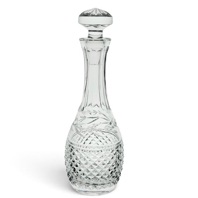 Late 20th Century Late 20th Century Waterford Glandore Irish Crystal Decanter With Original Stopper For Sale - Image 5 of 12