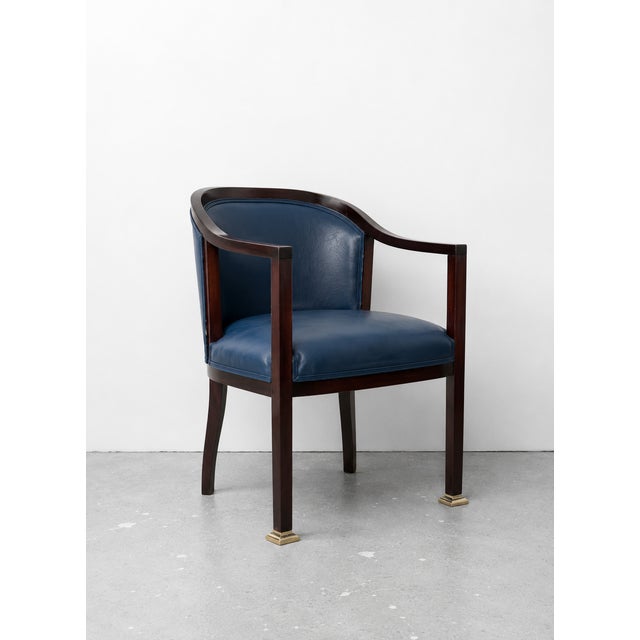 Art Nouveau Gentlemans Study by Julius & Josef Herrmann for Maximilian Rossipaul, 1911, Set of 3 For Sale - Image 16 of 18