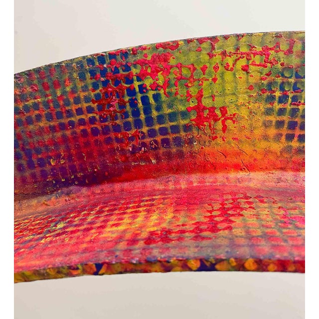 Sculpture - Painted Iron and Steel For Sale - Image 11 of 12