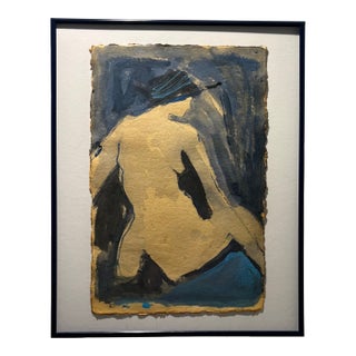 2025 Abstract Nude Figure Painting, Framed For Sale