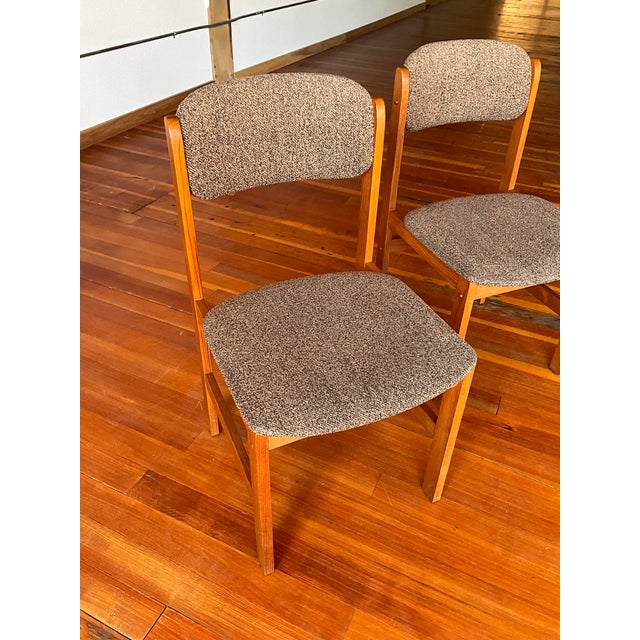 Wood 1970’s Benny Linden Teak Dining Chair, 2 Pieces For Sale - Image 7 of 12