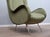 Forest Green Italian Green Velvet Armchair in the style of Zanuso, 1950s For Sale - Image 8 of 11
