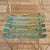 Antique French Folding Slatted Garden Bistro Chairs, 1920s, Set of 2 For Sale - Image 4 of 15