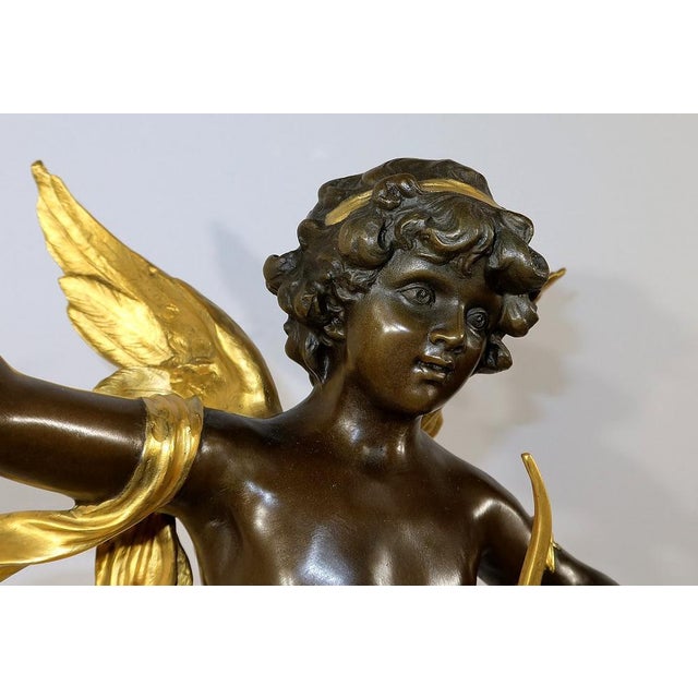 Metal Charles B, Cupid, 1800s, Bronze For Sale - Image 7 of 18