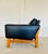 Vintage Danish Black Leather & Oak Lounge Chair by Poul M Volther for Erik Jørgensen, 1960s For Sale - Image 17 of 18