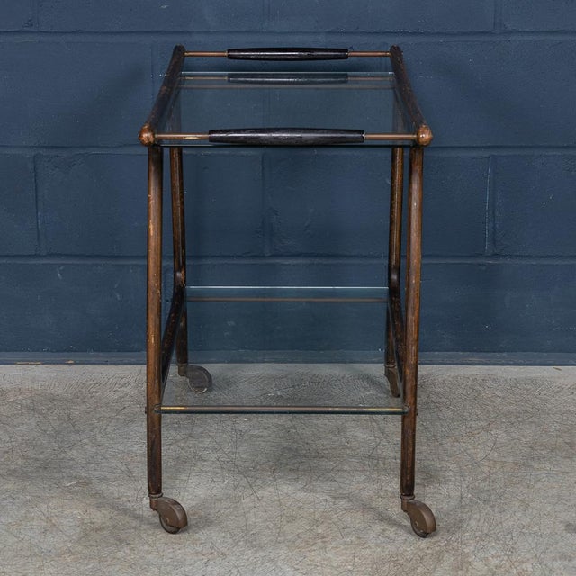 Vintage Italian Drinks Trolley in the style of Cesare Lacca, 1960 For Sale - Image 12 of 16