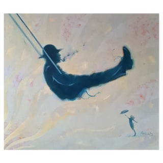 Vadim Kovalev, Swing, 2021, Oil on Canvas For Sale