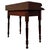 Wood 19th Century Antique Victorian Mahogany Writing Table For Sale - Image 7 of 12