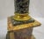 Metal Italian 19th Century Neoclassical Style Ormolu and Marble Columns W/ Orb Finials For Sale - Image 7 of 12