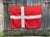 1980s Vintage 1980s Flag of Denmark in Satin For Sale - Image 5 of 5