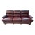 Hancock & Moore Austin Leather Sofa - Burgundy Oxblood For Sale
