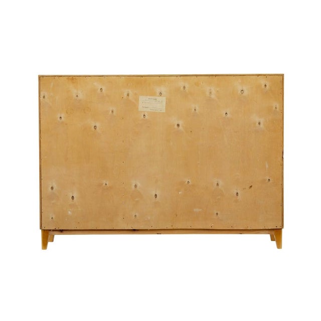 1950s Scandinavian Birch Low Open Bookcase from SMF Bodafors, 1950s For Sale - Image 5 of 12