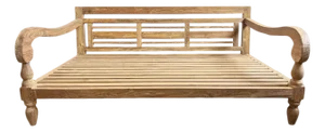 Outdoor Indoor Sutton Teak Balinese Daybed