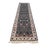 Persian Kashan Wool 3X11 Emerald Green, Ivory & Red Handmade Runner Rug #9900901 For Sale - Image 4 of 6
