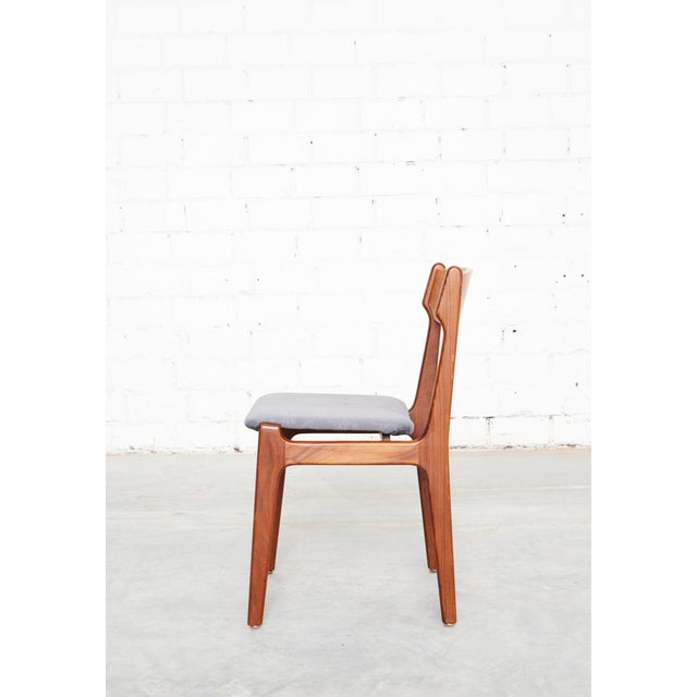 Teak Dining Chairs by Erik Buch for Anderstrup Møbelfabrik, 1960s, Set of 6 For Sale - Image 3 of 11