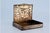 Silver Cigarette Case with Dark Blue Application For Sale - Image 6 of 11