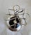 Early 20th Century Antique Edwardian Sterling Silver Hat Pin Stand from S. Blanckensee, Sheffield, 1908 For Sale - Image 5 of 17