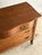 Antique Oak Serpentine Chest With Original Casters and Brass Hardware For Sale - Image 13 of 17