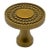 Hickory Chair Knob Satin Brass For Sale
