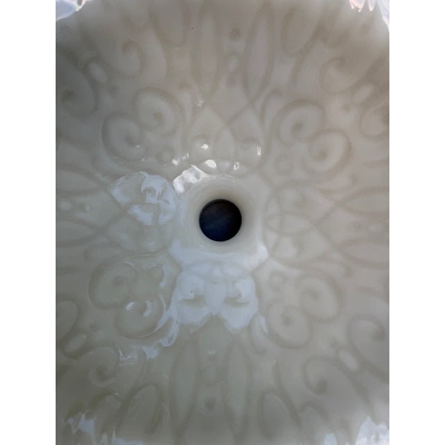 Pair of Kohler Artist Editions Embossed Oval Sinks For Sale In New York - Image 6 of 11