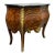 Louis XV Style Bombe Marquetry Commode, Vintage For Sale