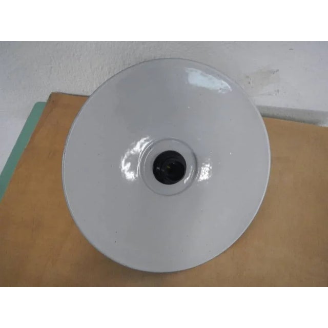 Vintage Metal Lamp, 1940 For Sale - Image 6 of 8