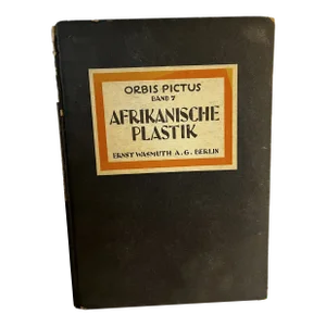 1921 Afrikanische Plastik African Art Book