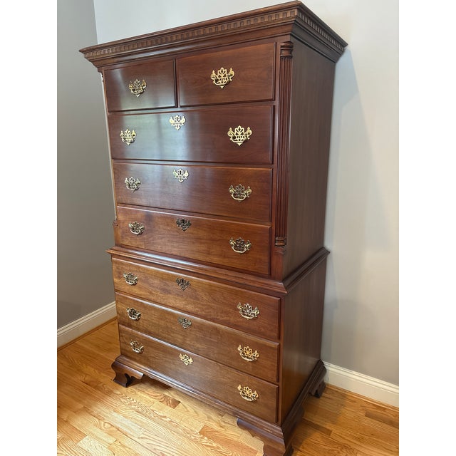 American 1990s Statton Trutype Americana Dresser For Sale - Image 3 of 4
