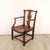 Traditional English Oak Armchair With Saddle Seat, 19th Century or Earlier For Sale - Image 3 of 12